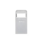 Memorie USB Kingston DataTraveler Micro 64 GB, USB 3.2, Argintiu