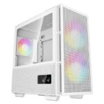 Carcasa DEEPCOOL CH360, RGB, Full Tower, White - Image 11