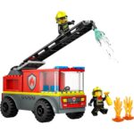 CAMION DE POMPIERI CU SCARA, LEGO 60463 - Image 3