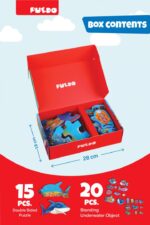 PUZZLE DIN SPUMA EVA, LUMEA MARINA, PUEDO - Image 3