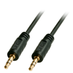 Cablu Lindy 1m Audio Cable 3.5mm stereo - Image 2