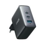 Incarcator retea Anker „736" 100W, QC 3.0, 2 x USB Type-C, 1 x USB, negru