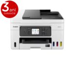 Multifunctional inkjet color Canon Maxify GX4040, ( Print, Copy,Scan,Fax, Cloud), dimensiune A4 , duplex printare si scanare, ADF 35 coli, viteza 18 Ipm alb-negru, 13 Ipm color, rezolutie 600X1200 dpi, alimentare hartie 250 +100 coli, Scanner CIS, rezolutie scanare:1200x2400, 99 copii