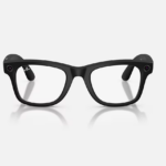ORW4012 META WAYFARER High Bridge Fit - Matte Black - Clear Gen 2