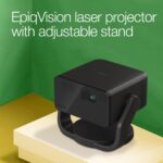 Proiector Epson EF-22B Proiector compact + stand,  cu proiecte de pana la 150", Tehnologie 3LCD, LCD 0.62", 1000 lumeni (500 mod economic), Full HD, Aspect: 16:9, Contrast: 5.000.000 : 1, Sursa lumina: Laser, Durata de viata sursa lumina: 20.000 ore, Refresh rate: 200 Hz - 240 Hz, 16.77 Milioane - Image 5