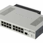 MIKROTIK ETHERNET ROUTER CCR2004-16G-2S+PC, 16 X 10/100/1000, 2XSFP+ Ports, CPU: AL32400 1200Mhz, Dimensiuni: 272 x 195 x 44 mm, Sistem operare:RouterOS v7, 4GB RAM, 128 MB NAND, IP20.