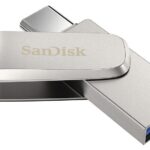 Memorie USB SanDisk Ultra Dual Drive Luxe 12 GB, USB Type-A / USB Type-C, Metallic