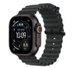 Apple Watch Ultra 3 GPS + Cellular 49mm Black Titanium Case with Black Ocean Band - Image 2