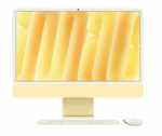 Apple iMAC 24" Retina 4.5k/ Apple M4 (CPU 8-core, GPU 8-core, Neural Engine16-core)/16GB/512GB - Yellow - INT KB (2024)
