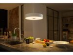 Pendul LED Philips Hue Fair, Bluetooth, 25W, 2900 lm, luminaalba(2200-6500K), IP20, 44.4cm, Metal, Alb, Intrerupator cu variator inclus - Image 2