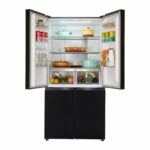 Side by Side HEINNER HSBS-HM600MDNFDXE++, No Frost, 600 L, Clasa E, Inox antracit - Image 5