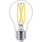 Bec LED Philips Classic A60, EyeComfort, E27, 5.9W (60W), 806 lm ,luminacalda (2200-2700K), dimabil, cu filament - Image 2