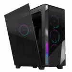 Carcasa GIGABYTE Aorus C500 Glass Mid Tower NEGRU - Image 3