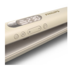 Placa de indreptat parul PHILIPS SenseIQ Seria 8000 BHS838/00, Senzor SenseIQ, 230°C, Ingrijire ioni, 3 moduri, 14 setari temperatura, Varf rece, Husa, Capac de protectie, Champagne, L x A x I (mm) 119x417x145 - Image 2