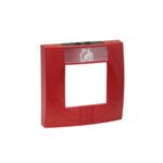 HW Carcasa buton Esser 704900 cu geam rosu sim. RAL 3020
