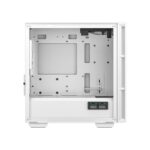 Carcasa DEEPCOOL CH360 DIGITAL, RGB, Mini Tower, White - Image 5