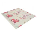 Covor de joaca pentru copii U-Grow, din spuma, pliabil, 2 fete, impermeabil, izolant, 180 x 200 x 1 cm - Image 3