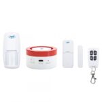 Sistem de alarma wireless PNI Safe House PG600, sistem inteligent de securitate pentru casa, conectare wireless, alarma antiefractie, alarma fara fir, alerta inteligenta prin aplicatia TUYA iOS / Android, compatibil cu Alexa si Google Assistant, dIMENSIUNI: 65 x 65 x 37 mm, Raza comunicatie - Image 9