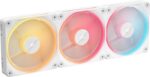 Ventilator Carcasa CORSAIR iCUE LINK LX120-R RGB, 12 cm, 2400 RPM, 3 ventilatoare, RGB