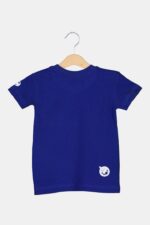 TRICOU  LOGO MULTICOLOR COPII  ROYAL BLUE-4 - Image 2