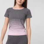 TRICOU PEGAS GREY PINK-L