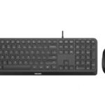 Kit Philips SPT6207, cu fir, USB 2.0, 104 taste, membrana, 1.6m negru + Mouse SPK7207