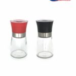 SET DOUA RASNITE CERAMICE SARE&PIPER 13.5CM, ROSU/NEGRU, VANORA HOME