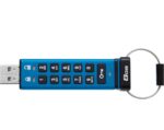 Memorie USB Kingston Keypad 200 8GB, USB 3.2, Albastru - Image 2