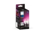 2 Becuri LED RGB inteligente Philips Hue P45, Bluetooth, E14, 5.1W ,470lm, lumina alba si color (2000-6500K)
