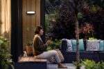 Aplica LED pentru exterior Philips STRATOSPHERE, 3.8W, 800 lm, lumina calda (2700K), IP44, 203x63x68mm, Antracit - Image 4