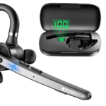Casti In-ear AXTEL BT45, Wireless, Noise-canceling, Negru