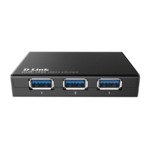 Hub USB D-Link DUB-1340, USB-A, 4 porturi, Negru - Image 3