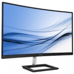 Monitor 27" Philips 272E1CA, Curbat 1500R, FHD 1920*1080, 75 Hz, 4 ms ,VA, 16:9, 250 cd/ mp, 3000:1, Mega Infinity DCR, Anti-Glare, 3H, Haze25%, WLED, 178/178, Low Blue Mode, FreeSync, VGA, HDMI, PC audio-in,Headphone out, boxe 2*3W, 3-sided frameless, cablu HDMI inclus, VESA100x100, culoare negru - Image 7