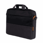 Geanta laptop Trust Lisboa, pentru laptopuri cu diagonala pana in 16",2 compartimente, material POM, RPET Polyester, RPET, volum 2.1 L, negru