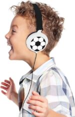 CASTI PLIABILE CU DESIGN DE FOTBAL - Image 4