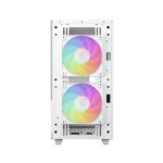 Carcasa DEEPCOOL CH360, RGB, Full Tower, White - Image 4
