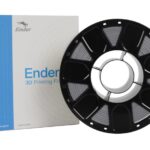 CREALITY ENDER PLA 3D Printer Filament, 1KG, Grey, Printing temperature: 200, Filament diameter: 1.75mm, Tensile strength: 60MPa, Size of filament wheel: Diameter 200mm, height 70mm, hole diameter 56mm.