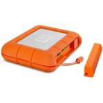 SSD extern LaCie Rugged, 500 GB, USB 3.2 Gen 2, Portocaliu