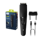 Aparat de tuns barba PHILIPS Seria 3000 BT3234/15,  Lame din otel inoxidabil cu ascutire automata, 0.5-10mm, Utilizare fara fir, 60 min, Negru, L x A x I (mm) 71x142x225