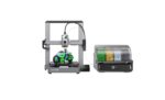 CREALITY HI COMBO 3D PRINTER, Tehnologie FDM, Volum printare: 260 × 260 × 300 mm, dimensiuni imprimanta: 409 × 392 × 477 mm, Touchscreen 3.2", Camera video pentru monitorizare, Senzor filament, Viteza printare: 300mm/s standard, 500mm/s max, Acuratete: 100±0.1 mm, inaltime strat: 0.1-0.35 mm, Direct - Image 4