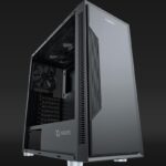 Carcasa Aqirys Ulas Midi Tower NEGRU