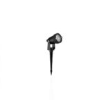 Spot LED pentru exterior cu spike Philips CAPER GARDEN LINK, 1.5W, 24V ,180 lm, lumina calda (2700K), IP44, 270x70x60mm, Negru - Image 2