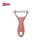 CURATATOR LEGUME CU LAMA CERAMICA, 13x7.6 CM, VANORA HOME (mix 3 culori in bax - 4 albastre, 4 roz, 4 verzi) - Image 3