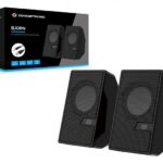 CONCEPTRONIC BJORN02B 2.0-Channel Computer Speaker with Bluetooth, 6W, 63 x 63 x 105 mm