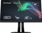 Monitor Consumer ViewSonic VP3256-4K, 31.2", 3840 x 2160 pixeli, Negru, 3 ani Garantie