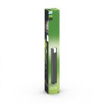 Stalp LED pentru iluminat exterior Philips Arbour, 6W (47W), 600 lm, lumina calda (2700K), IP44, 770x100mm, Antracit - Image 3