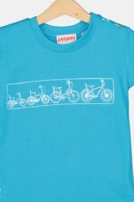 TRICOU  MULTIBIKE PEGAS COPII  BLUE ATOLL-4 - Image 3
