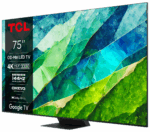 Televizor TCL MiniLed 75C855, 189 cm (75"), Smart TV, 4K, 100Hz, Negru - Image 3