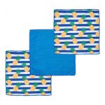 "Set 3 Prosoape Microfibra 40X40cm, diverse culori - Image 4