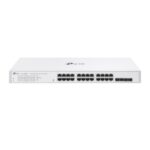 Switch TP-Link cu 24 de porturi,  24× 10/100/1000 Mbps RJ45 Ports (Auto- Negotiation/Auto MDI/MDIX), capacitate switch 56 Gbps, dimensiuni (440× 180×44 mm) - Image 4
